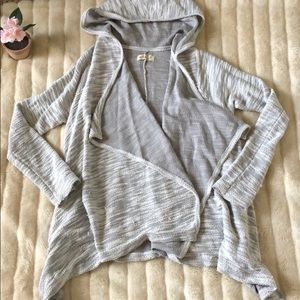 Hollister lightweight with hood cardigan